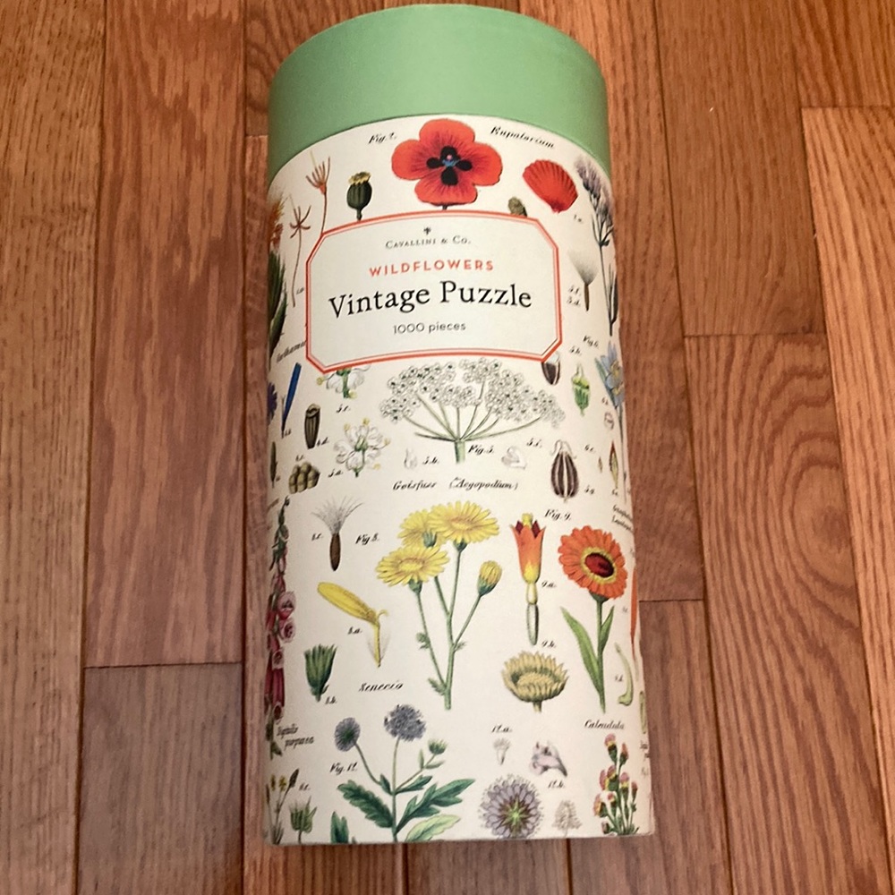 Cavallini & Co 1000 pieces - Wildflowers